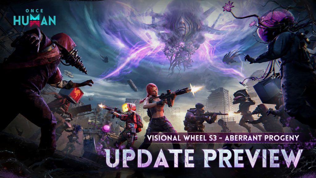 Once Human Visional Wheel S3 Aberrant Progeny zones banner